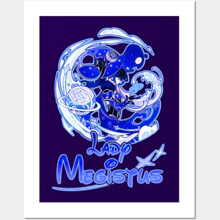 Genshin Impact Mona- Lady Megistus Posters and Art